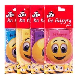 CARSO BE HAPPY MIX zapach samochodowy wesoła buźka