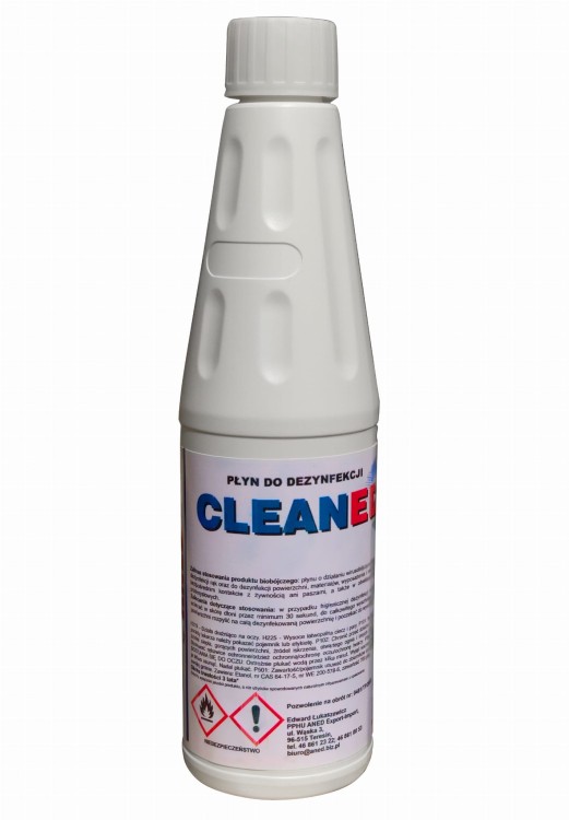 ANED Płyn do dezynfekcji Cleaned 0,5L